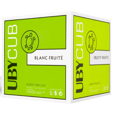 BIB - UBY - Vin blanc sec - 5L