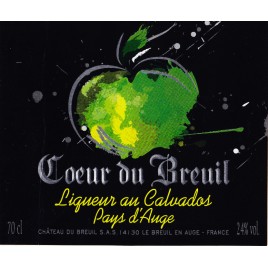 Liqueur au Calvados - Cœur du Breuil - Pays d'Auge