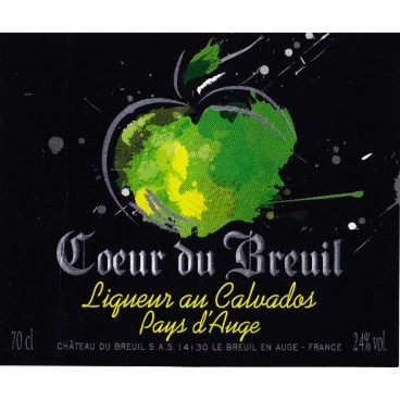 Liqueur au Calvados - Cœur du Breuil - Pays d'Auge