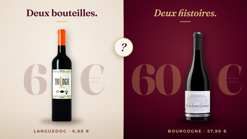 Pourquoi un vin coûte 6 € et un autre 60 € ?